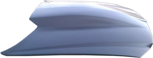 VFN Fiberglass 3" Cowl induction Style Hood 05-07 Dodge Magnum - Click Image to Close